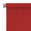 vidaXL Store roulant d'ext&eacute;rieur 60x230 cm Rouge PEHD