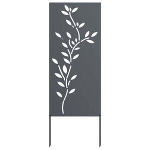 vidaXL &Eacute;cran de confidentialit&eacute; de jardin Anthracite 50 x 140 cm