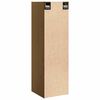 vidaXL Armoire murale Marron miel 30x30x100 cm Bois de pin massif