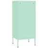 vidaXL Armoire de rangement Vert menthe 42,5x35x101,5 cm Acier