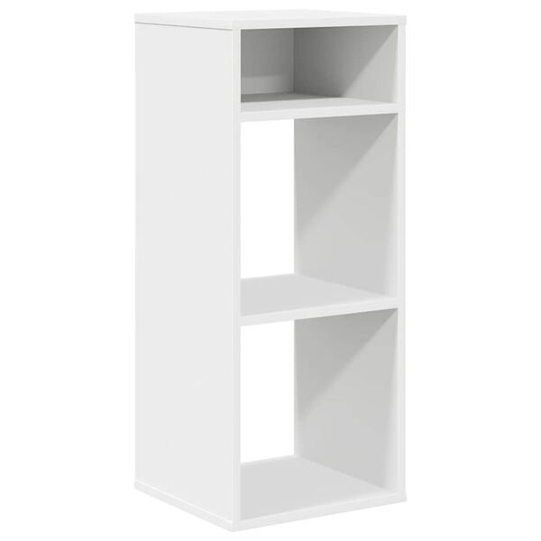 vidaXL Biblioth&egrave;que blanc 34x31x80 cm bois d'ing&eacute;nierie