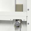 vidaXL Armoire de rangement Blanc 60 x 40 x 140 cm Acier