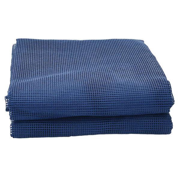 vidaXL Tapis de tente bleu 5,5x2,5 m