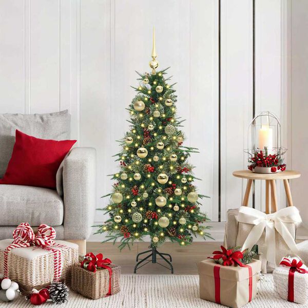 vidaXL Sapin de No&euml;l Artificiel &agrave; Branches Articul&eacute;es Vert 120 cm