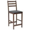 vidaXL Chaises de salle &agrave; manger 2 pcs Marron Clair