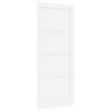 vidaXL Porte int&eacute;rieure Blanc 83 x 202 cm Contreplaqu&eacute;