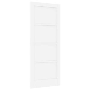 vidaXL Porte int&eacute;rieure Blanc 83 x 202 cm Contreplaqu&eacute;