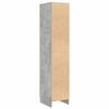 vidaXL Haut Armoire Gris b&eacute;ton 35 x 39 x 168 cm