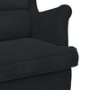 vidaXL Chaise &agrave; bascule Noir 92 x 71 x 100 cm Contreplaqu&eacute;