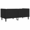 vidaXL Canap&eacute; Noir 174 x 74,5 x 70,5 cm PVC