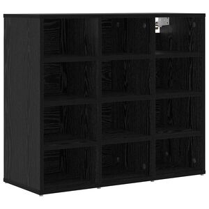 vidaXL Cabinet &agrave; chaussures 77,5 x 30 x 67 cm Bois d'ing&eacute;nierie