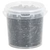 vidaXL Bandes tress&eacute;es pour chevaux 1500 pcs silicone noir