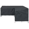 vidaXL Housse pour meubles Noir 260 x 210 x 80 cm Tissu Oxford 600D