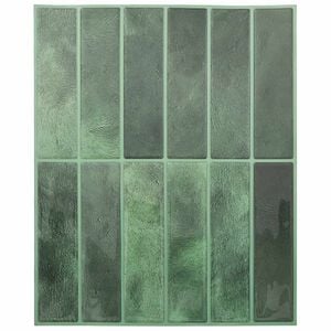 vidaXL Carrelage rectangulaire 20 pcs Vert fonc&eacute; 29 x 23 x 0,08 cm