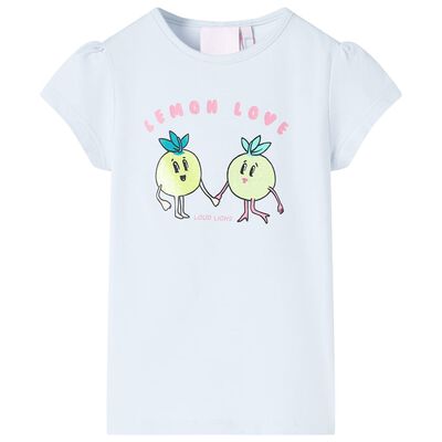 T-shirt pour enfants bleu clair 140