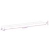 vidaXL &Eacute;tag&egrave;res murales 2 pcs blanc et ch&ecirc;ne sonoma 80x9x3 cm
