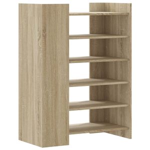 vidaXL Armoire &agrave; chaussures ch&ecirc;ne sonoma 74,5x37,5x100 cm