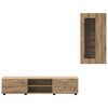 vidaXL Ensemble meuble TV FLORIN Ch&ecirc;ne artisanal Bois d'ing&eacute;nierie