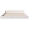 vidaXL Cadre de lit Blanc 120 x 200 cm Pin massif