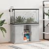 vidaXL Support d'aquarium Gris b&eacute;ton 101 x 41 x 58 cm Bois d'ing&eacute;nierie