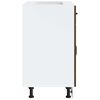 vidaXL Armoire de cuisine Lucca ch&ecirc;ne marron bois ing&eacute;nierie