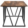 vidaXL Table basse Ch&ecirc;ne fum&eacute; 100 x 50 x 40 cm