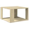 vidaXL Table basse chêne sonoma 51,5x51,5x30 cm bois d'ingénierie