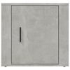 vidaXL Table de chevet Gris b&eacute;ton 50x39x47 cm