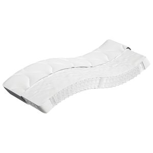 vidaXL Matelas &agrave; ressorts ensach&eacute;s moyen 90x190 cm