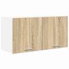 vidaXL Armoire suspendue Ch&ecirc;ne Sonoma 80 x 31 x 40 cm