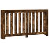 vidaXL Cache-radiateur ch&ecirc;ne fum&eacute; 149x20x82 cm bois d'ing&eacute;nierie