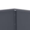 vidaXL Jardini&egrave;re Anthracite 100 x 100 x 80 cm Acier