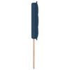 vidaXL T&ecirc;te de lit avec t&ecirc;te de lit Bleu 90 cm Cuir synth&eacute;tique