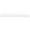 vidaXL &Eacute;tag&egrave;re murale flottante blanc 50x23x3,8 cm MDF