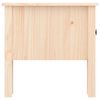 vidaXL Table d'appoint 50x50x49 cm Bois massif de pin