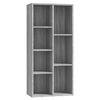 vidaXL Armoire &agrave; livres Sonoma gris 50x25x106 cm