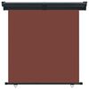vidaXL Auvent lat&eacute;ral de balcon 175x250 cm Marron