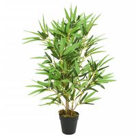 vidaXL Bambou artificiel 368 feuilles 80 cm vert