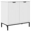 vidaXL Meuble de Lavabo de Salle de Bain Blanc 60,5 x 33,5 x 61 cm