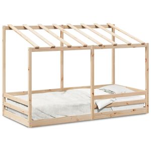 vidaXL Lit pour enfants sans matelas blanc 80x200 cm bois pin massif