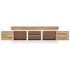 vidaXL Meuble TV 118x30x40 cm Bois de manguier massif