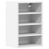 vidaXL Armoire suspendue "Riga" Blanc 40 x 29,5 x 60 cm Bois d'ing&eacute;nierie