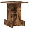 vidaXL Table d'appoint Ch&ecirc;ne fum&eacute; 35,5 x 35 x 40 cm Bois d'ing&eacute;nierie