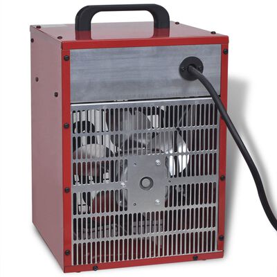 Radiateur soufflant électrique industriel portable 5 kW 200 m³/h