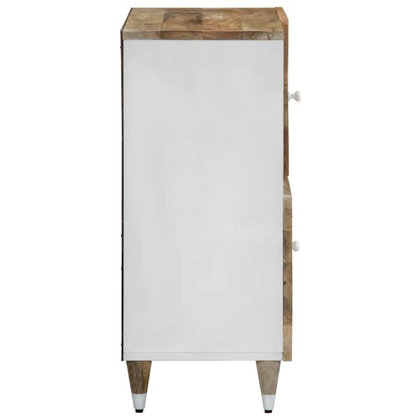 vidaXL Buffet 80x33,5x75 cm bois massif de manguier