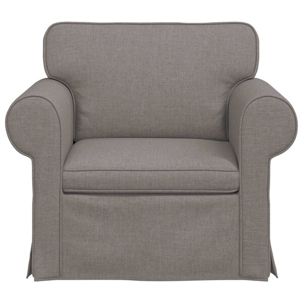 vidaXL Canap&eacute; Taupe Dimensions globales: 95 x 82 x 80 cm (l x P x H)