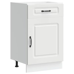 vidaXL Armoire de cuisine Kalmar blanc bois d'ing&eacute;nierie