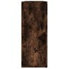 vidaXL Buffet Ch&ecirc;ne fum&eacute; 91x29,5x75 cm Bois d'ing&eacute;nierie