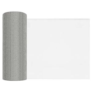 vidaXL &Eacute;cran en maille 20 x 500 cm 18 mesh Acier Inox 304 Argent&eacute;