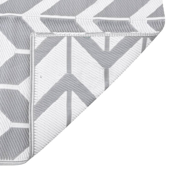 vidaXL Tapis d'ext&eacute;rieur ARAKIL Gris 160x230 cm PP